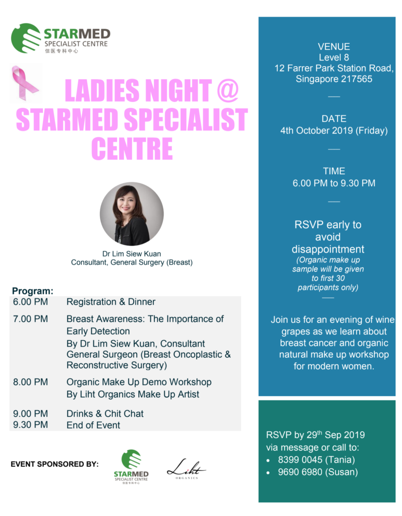 LADIES NIGHT @ STARMED SPECIALIST CENTRE | StarMed Specialist Centre ...